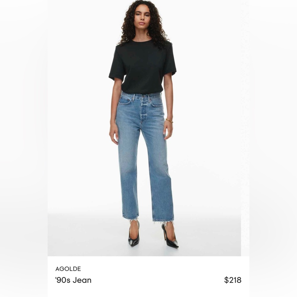 Agolde- 90’s Jean, color: Bound, size 24, like new, worn 2x & cleaned- big on me